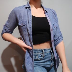 Button Down Blue Flannel